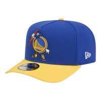 Бейсболка Golden State Warriors New Era Royal Injection Cartoon Logo A-Frame 9FIFTY