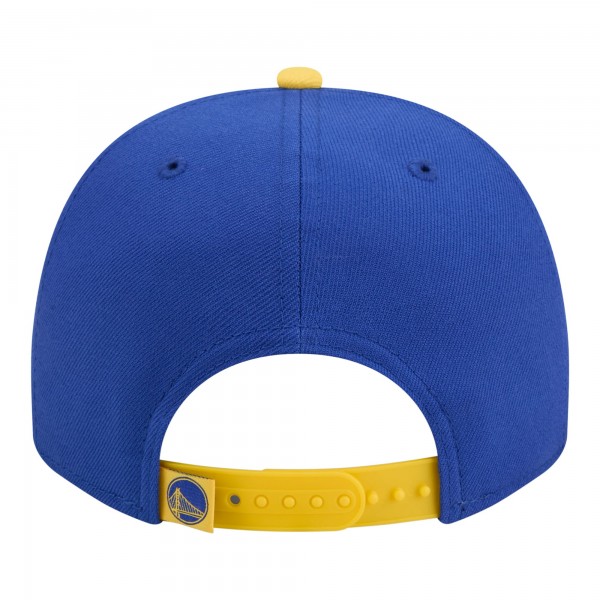 Бейсболка Golden State Warriors New Era Royal Injection Cartoon Logo A-Frame 9FIFTY