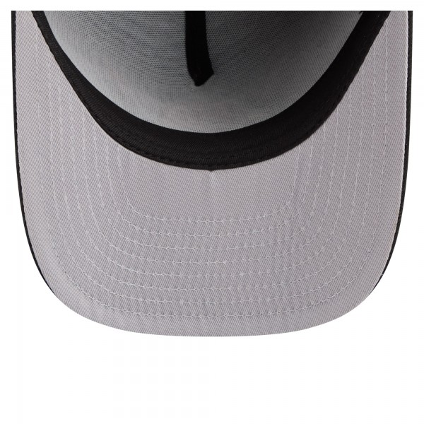 Бейсболка Atlanta Hawks New Era Black Injection Cartoon Logo A-Frame 9FIFTY