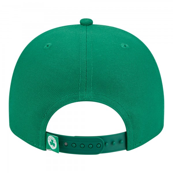 Бейсболка Boston Celtics New Era Kelly Green Injection Cartoon Logo A-Frame 9FIFTY