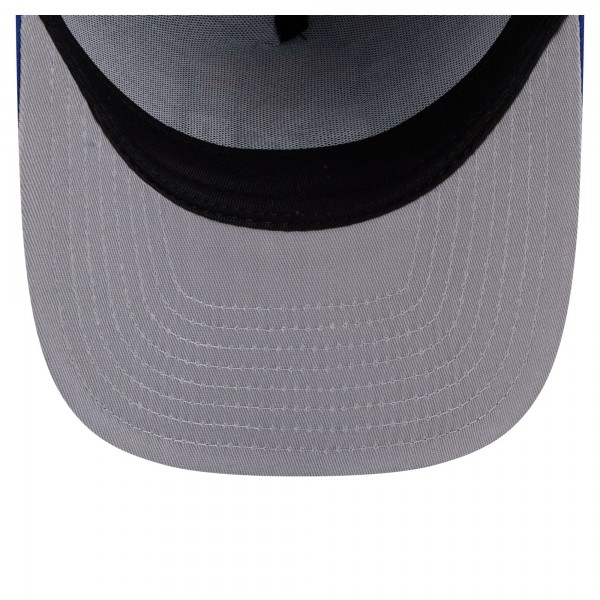 Бейсболка New York Knicks New Era Blue Injection Cartoon Logo A-Frame 9FIFTY