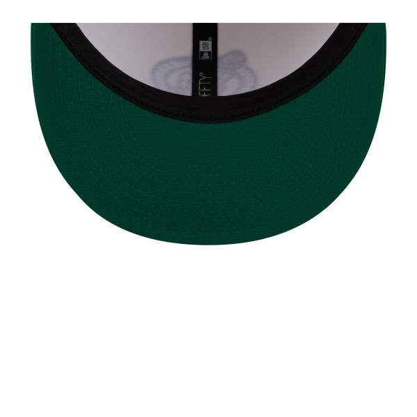 Бейсболка Boston Celtics New Era White Injection Localized 9FIFTY Snapback