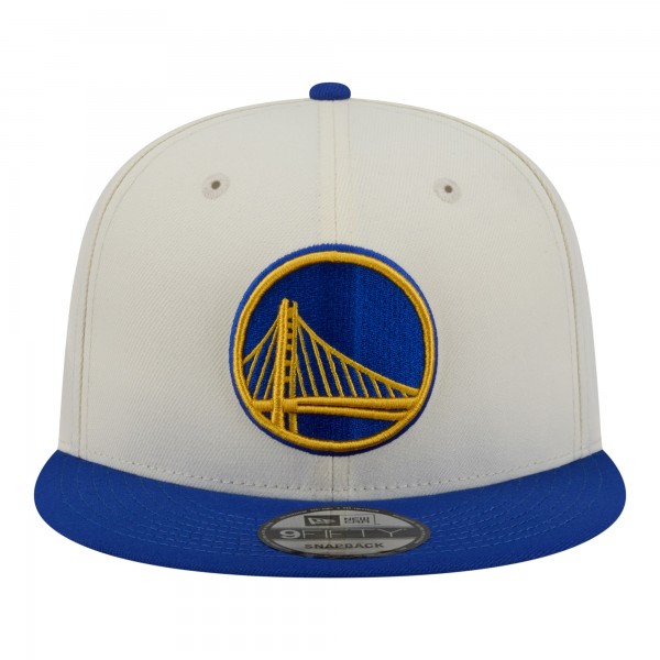 Бейсболка Golden State Warriors New Era White Injection Localized 9FIFTY Snapback