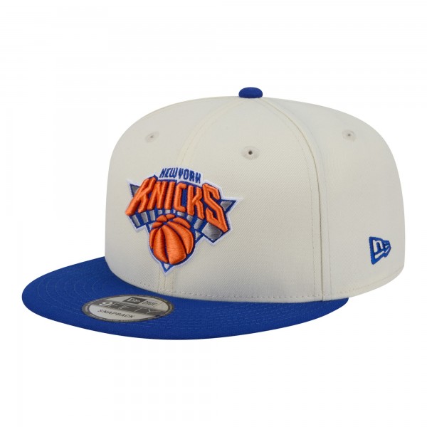 Бейсболка New York Knicks New Era White Injection Localized 9FIFTY Snapback