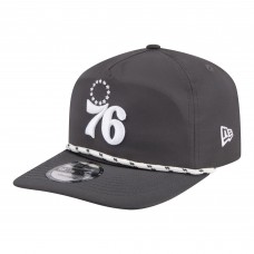Бейсболка Philadelphia 76ers New Era Graphite Tonal Rope 19TWENTY