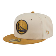 Бейсболка Golden State Warriors New Era Cream/Tan Two-Tone Color Pack 59FIFTY