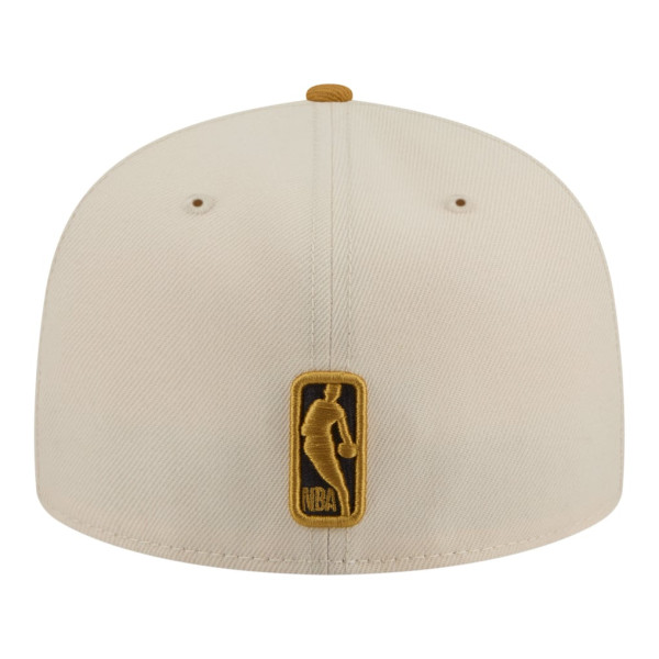 Бейсболка Brooklyn Nets New Era Cream/Tan Two-Tone Color Pack 59FIFTY