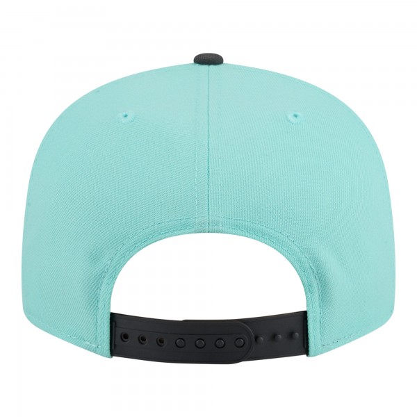 Бейсболка Memphis Grizzlies New Era Turquoise/Charcoal Color Pack Two-Tone 9FIFTY Snapback