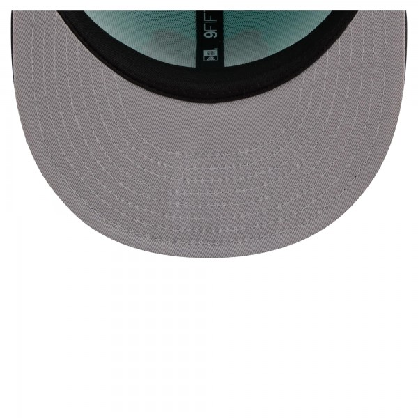 Бейсболка Memphis Grizzlies New Era Turquoise/Charcoal Color Pack Two-Tone 9FIFTY Snapback