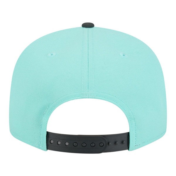 Бейсболка Philadelphia 76ers New Era Turquoise/Charcoal Color Pack Two-Tone 9FIFTY