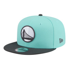 Бейсболка Golden State Warriors New Era Turquoise/Charcoal Color Pack Two-Tone 9FIFTY