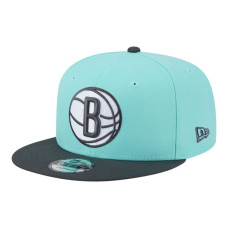 Бейсболка Brooklyn Nets New Era Turquoise/Charcoal Color Pack Two-Tone 9FIFTY