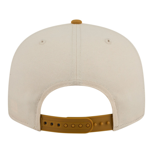 Бейсболка Detroit Pistons New Era Cream/Tan Two-Tone Color Pack 9FIFTY Snapback