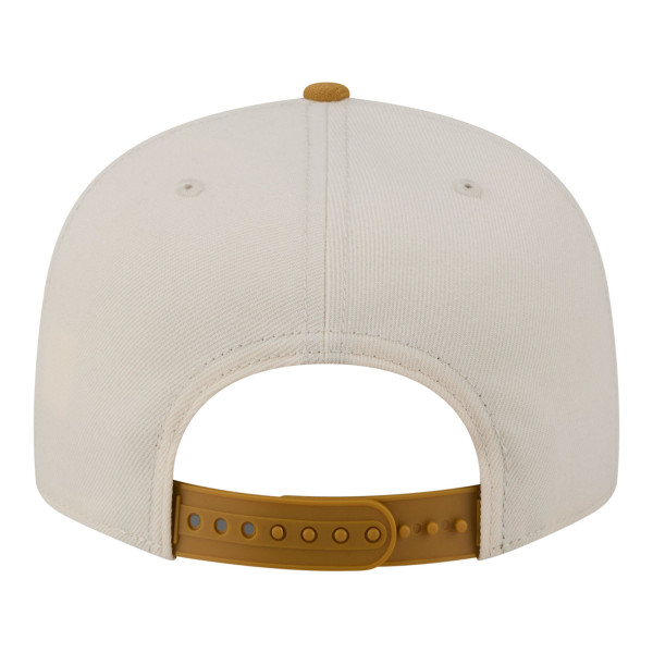 Бейсболка Charlotte Hornets New Era Cream/Tan Two-Tone Color Pack 9FIFTY