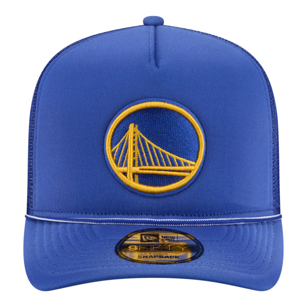 Бейсболка Golden State Warriors New Era Royal Faded Foam Front 9FIFTY A-Frame Adjustable