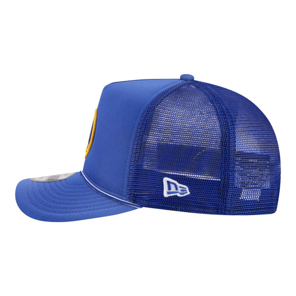 Бейсболка Golden State Warriors New Era Royal Faded Foam Front 9FIFTY A-Frame Adjustable