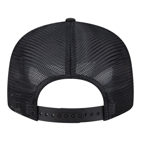 Бейсболка Golden State Warriors New Era Black Block Split Panel 9FIFTY