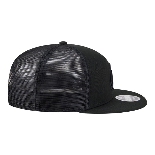 Бейсболка Golden State Warriors New Era Black Block Split Panel 9FIFTY