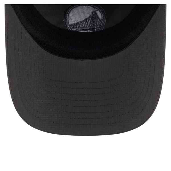 Бейсболка Unisex Golden State Warriors New Era Charcoal Ripstop Casual Classic