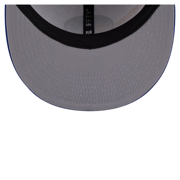 Детская бейсболка Golden State Warriors New Era White/Royal Swept 9FIFTY