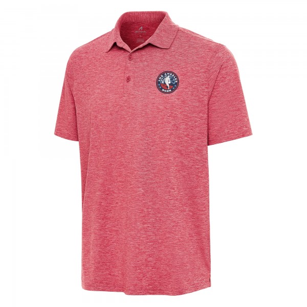 Antigua Heather Red 2026 NBA All-Star Game Par 3 Polo