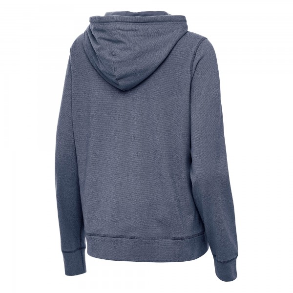 Женская Antigua Heather Navy 2026 NBA All-Star Game Justice Pullover Hoodie