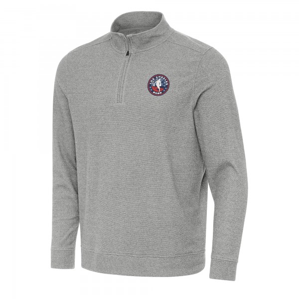 Antigua Heather Gray 2026 NBA All-Star Game Subtle Quarter-Zip Pullover