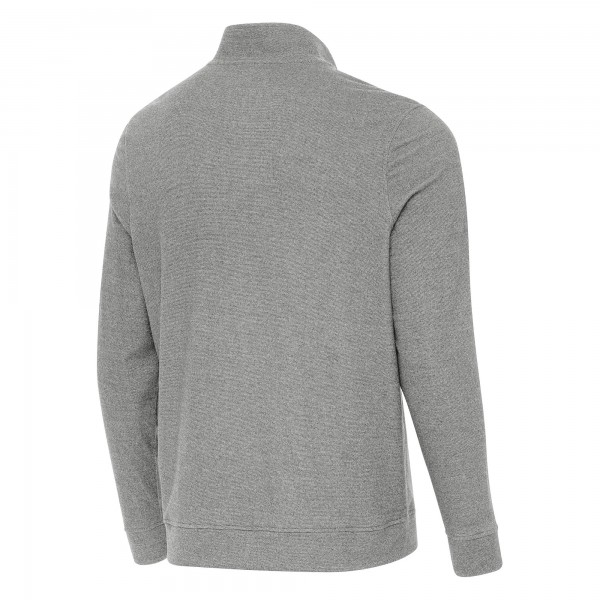 Antigua Heather Gray 2026 NBA All-Star Game Subtle Quarter-Zip Pullover