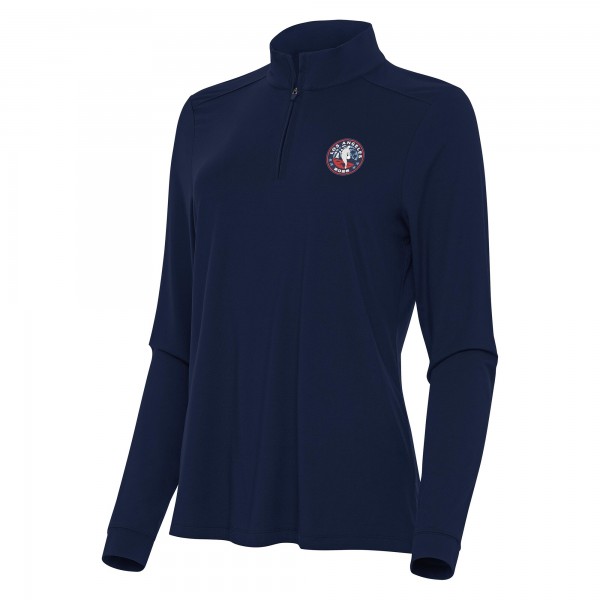Женская Antigua Navy 2026 NBA All-Star Game Intent Quarter-Zip Pullover