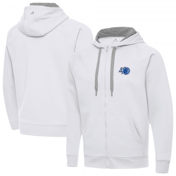 Толстовка на молнии Orlando Magic Antigua White New Logo Victory