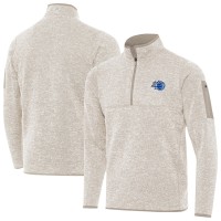 Кофта на короткой молнии Orlando Magic Antigua Oatmeal New Logo Fortune