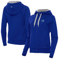 Женская свитшот Orlando Magic Antigua Royal New Logo Victory Full-Zip Hooded