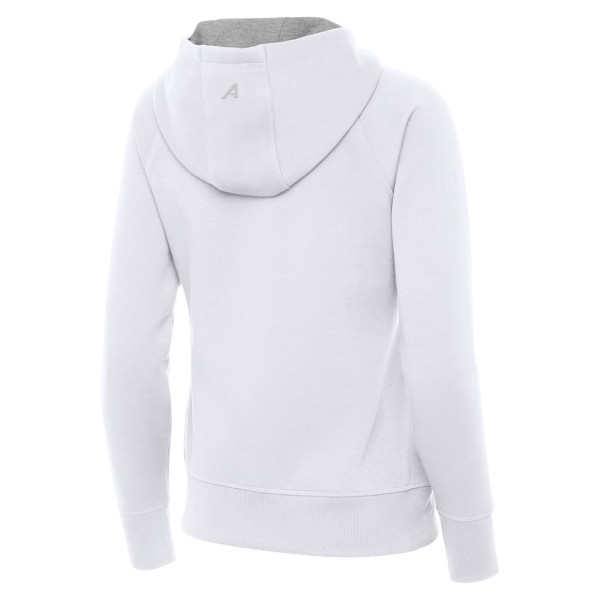 Женская свитшот Orlando Magic Antigua White New Logo Victory Full-Zip Hooded