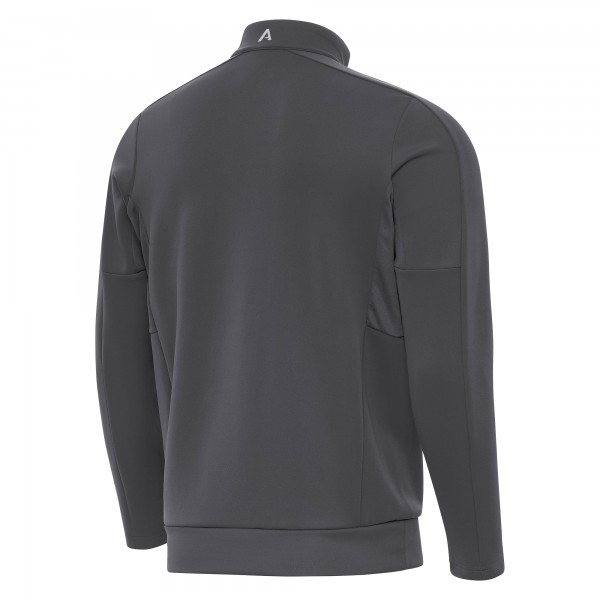 Orlando Magic Antigua Pewter New Logo Generation Quarter-Zip Pullover Top