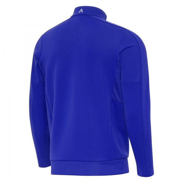Orlando Magic Antigua Royal New Logo Generation Quarter-Zip Pullover Top