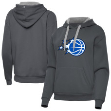 Женская толстовка Orlando Magic Antigua Charcoal New Logo Victory