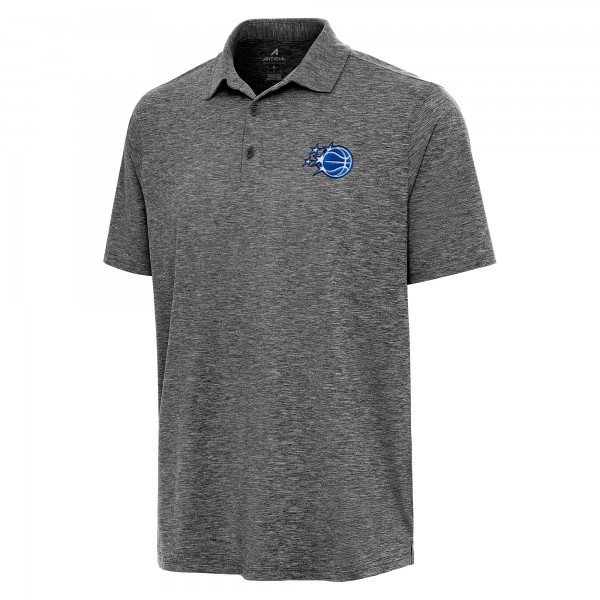 Поло Orlando Magic Antigua Heather Black New Logo Par 3