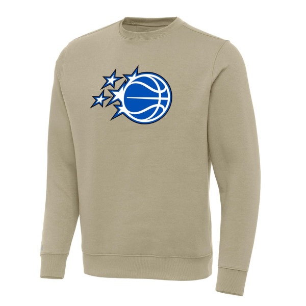 Свитшот Orlando Magic Antigua Khaki New Logo Victory Pullover