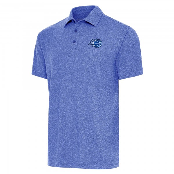 Поло Orlando Magic Antigua Heather Blue New Logo Tall Par 3