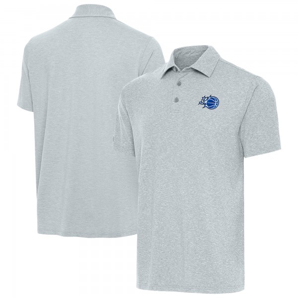 Поло Orlando Magic Antigua Heather Gray New Logo Tall Par 3