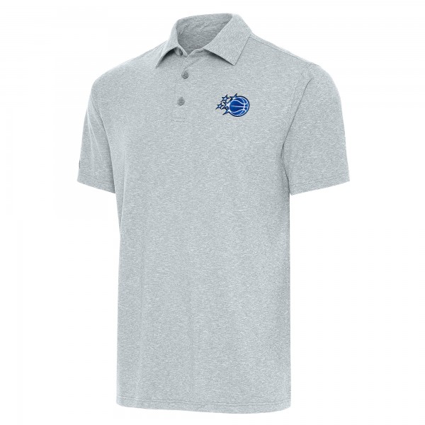 Поло Orlando Magic Antigua Heather Gray New Logo Tall Par 3