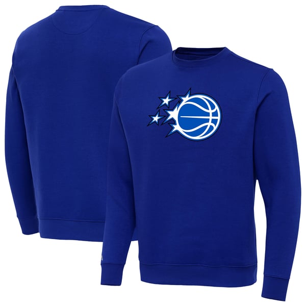 Свитшот Orlando Magic Antigua Royal New Logo Tall Victory Pullover