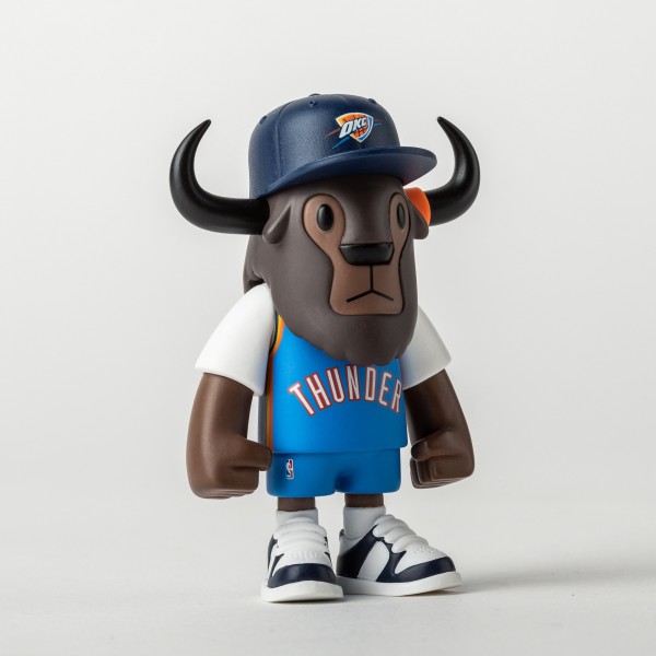 Oklahoma City Thunder New Era Mini Buffalo Figure