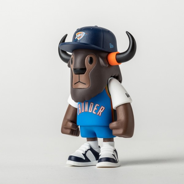Oklahoma City Thunder New Era Mini Buffalo Figure