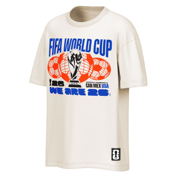 Футболка 2026 FIFA World Cup Outerstuff Oversized Fashion - Natural