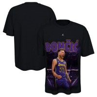 Футболка Unisex Los Angeles Lakers Luka Dončić Jordan Brand Black New Faces x New Places