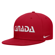 Canada Soccer Nike Pro Snapback Hat - Red