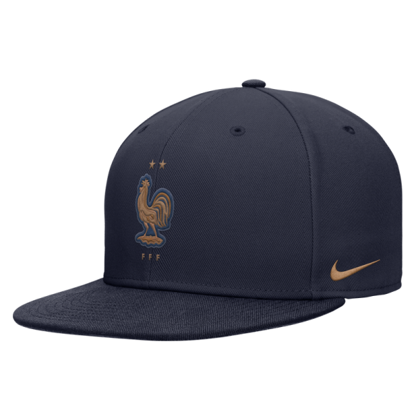 Подростковая France National Team Nike Pro Dri-FIT Snapback Hat - Navy