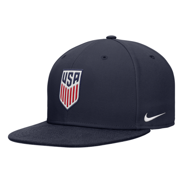 Подростковая USMNT Nike Pro Dri-FIT Snapback Hat - Navy