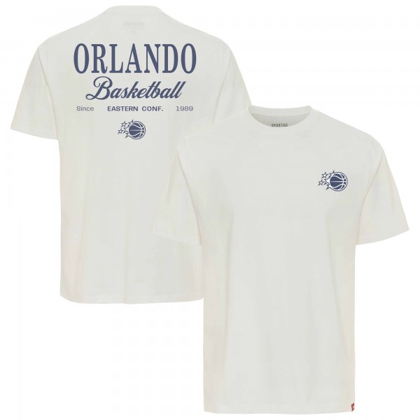 Unisex Orlando Magic Sportiqe Cream Athletic Club Collection Duke Relaxed Fit Premium T-Shirt